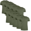 Clique T-shirt Herr 10-pack Militärgrön