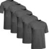 Clique T-shirt Herr 5-pack Mörkgrå