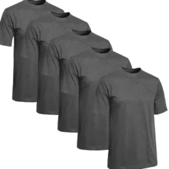 Clique T-shirt Herr 5-pack Mörkgrå