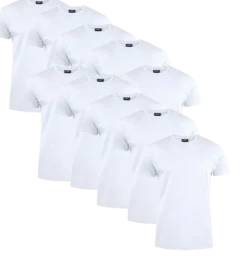 Clique T-shirt Herr 10-pack Vit