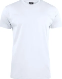 Clique T-shirt 2-pack blå/vit