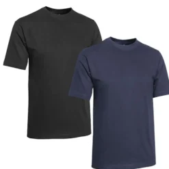 Clique T-shirt 2-pack svart/blå