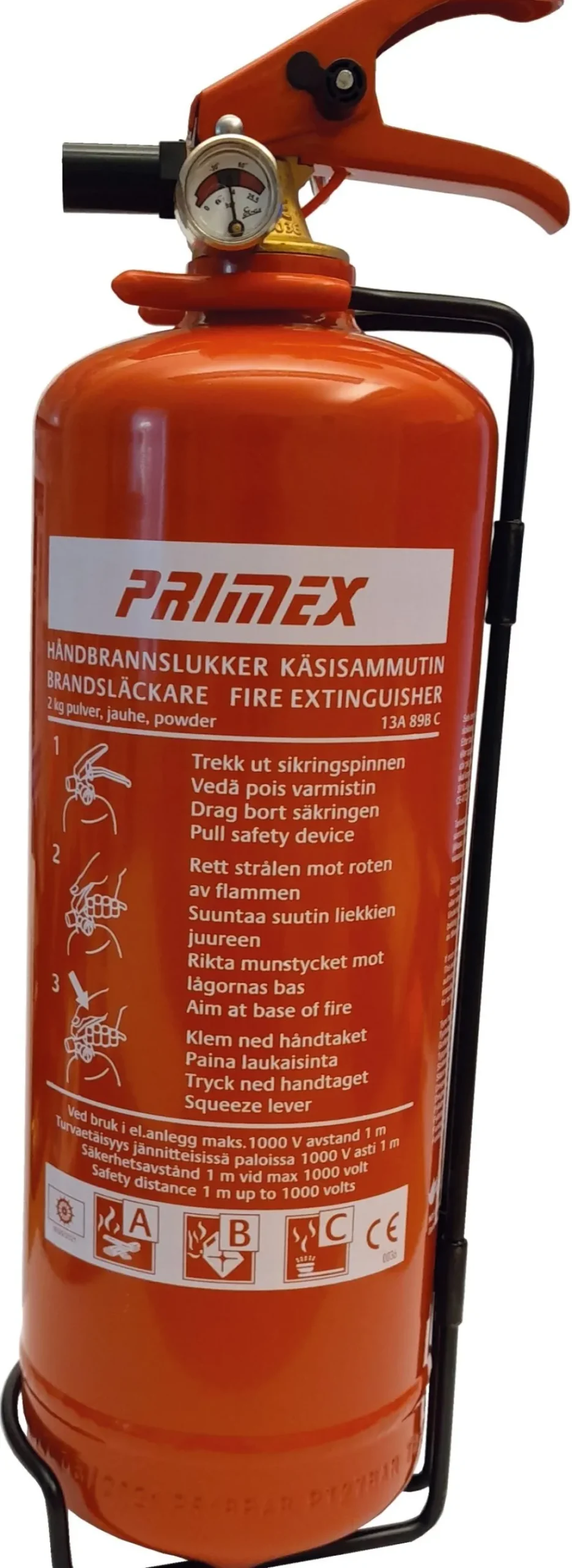 Dafo Brandsläckare Pulver 2Kg
