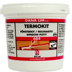 Dana Lim Fönsterkitt Termokitt 684 Ljusgrå 375 ml