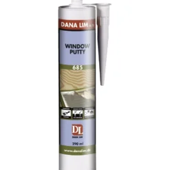 Dana Lim Fönsterkitt Window Putty 685 Vit 290ml