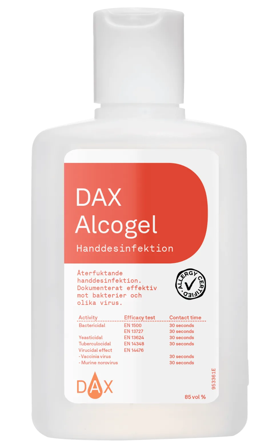 DAX Alcogel Handdesinfektion, 150 ml