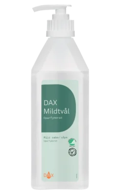 DAX Mildtvål, oparfymerad, 600 ml