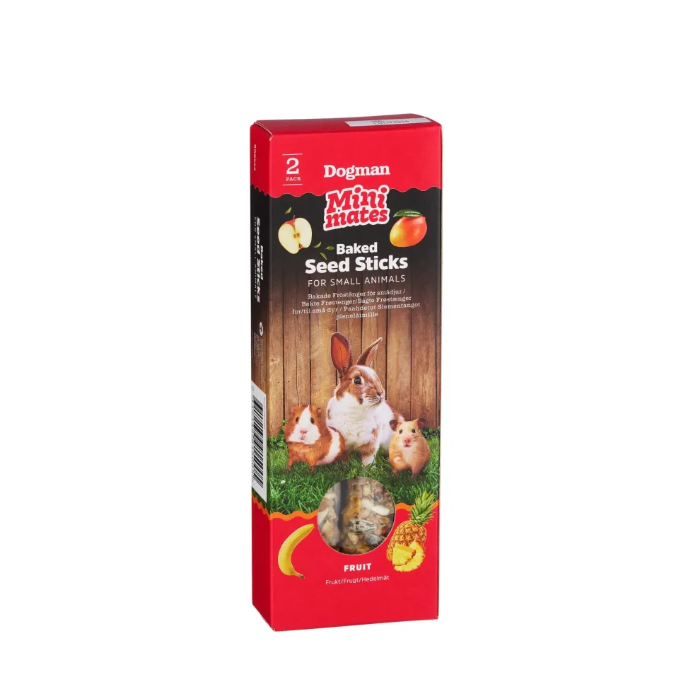Dogman Mini Mates Fröstänger Frukt 2p 112g