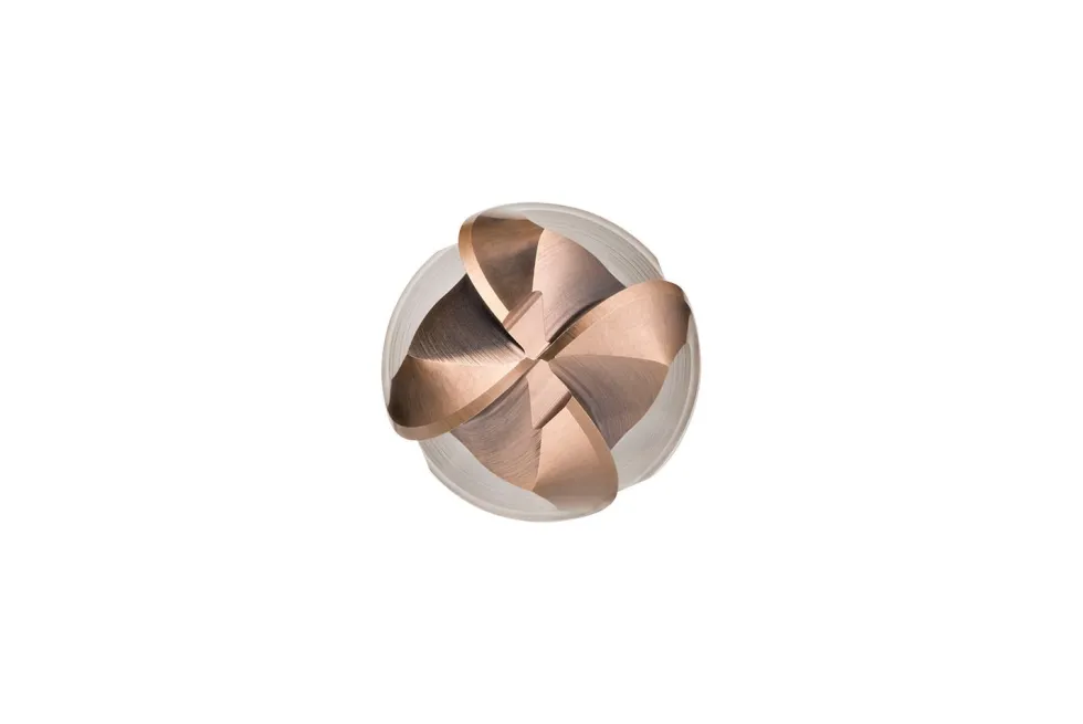 Dormer Radiepinnfräs S534 HM 4 skär, metrisk, extra kort