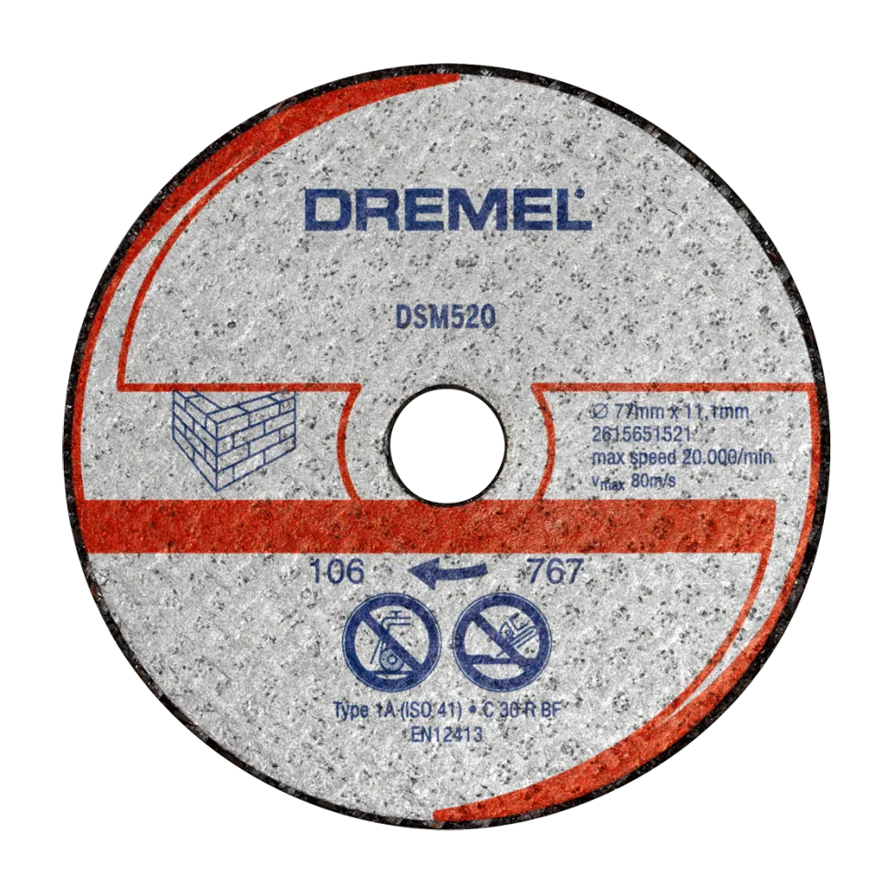 Dremel Kapskiva Dsm520 Murverk För Dsm20