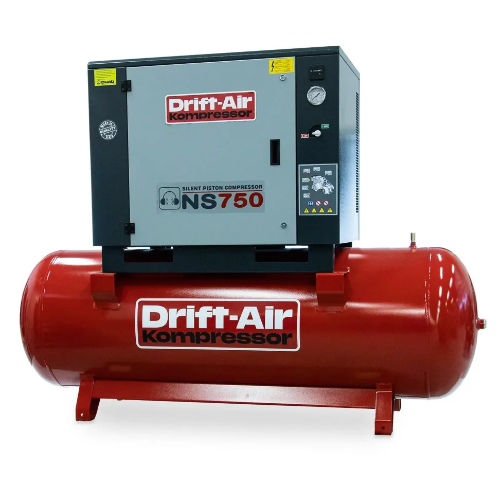 Drift-Air Kompressor ljudisolerad NS750 500 SD