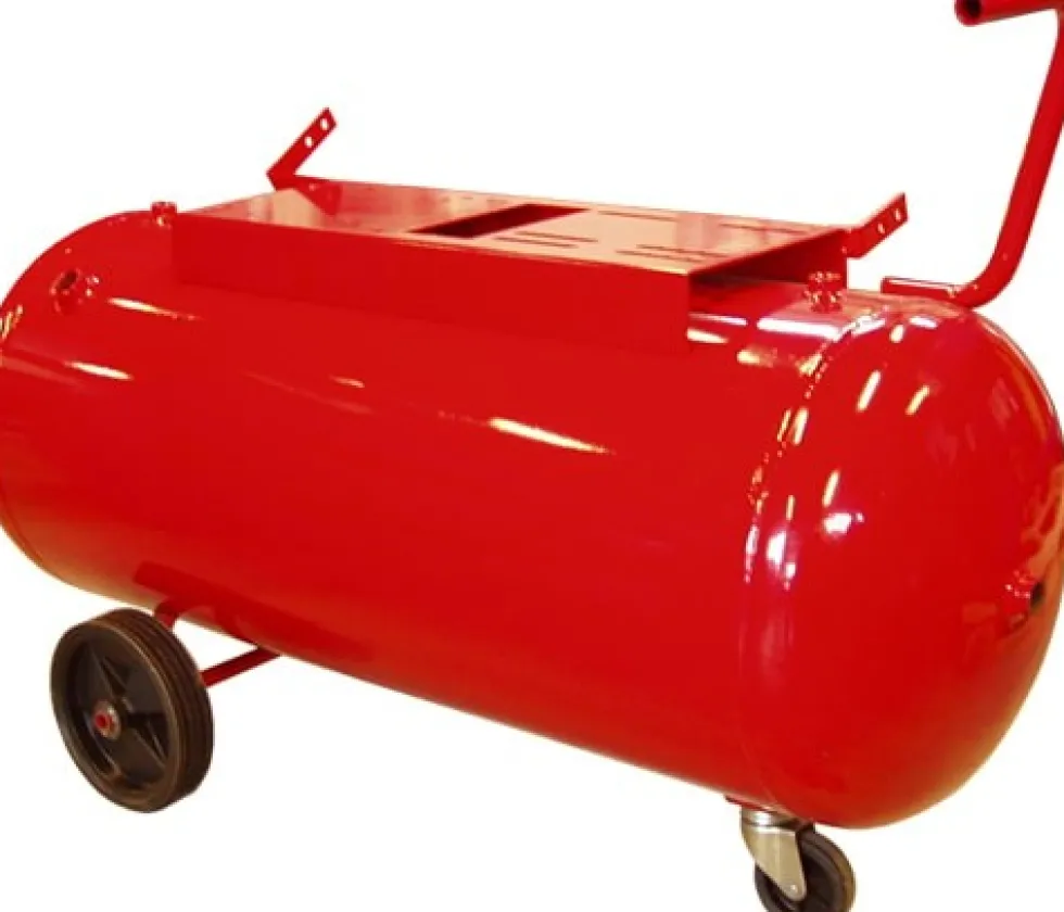 Drift-Air Tryckluftstank horisontal med hjul 270 l/11 bar