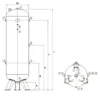 Drift-Air Tryckluftstank vertikal 3000 l/16 bar