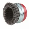 Dronco Axialborste TBZ 65mm M14 0,30mm, virad, stål