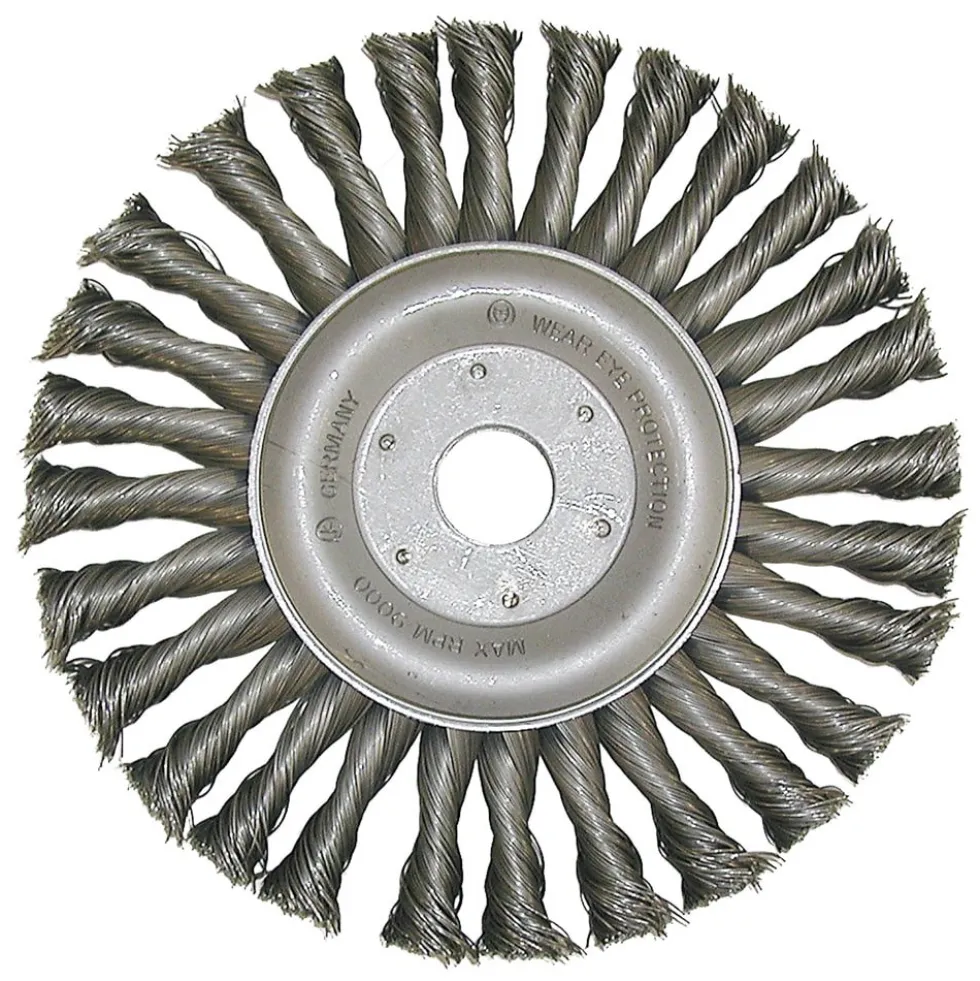 Dronco Cirkulärborste RBZ med centrumhål 22,23mm, virad, stål