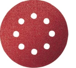 Dronco Sliprondell 125mm Kardborre 8H 20-pack