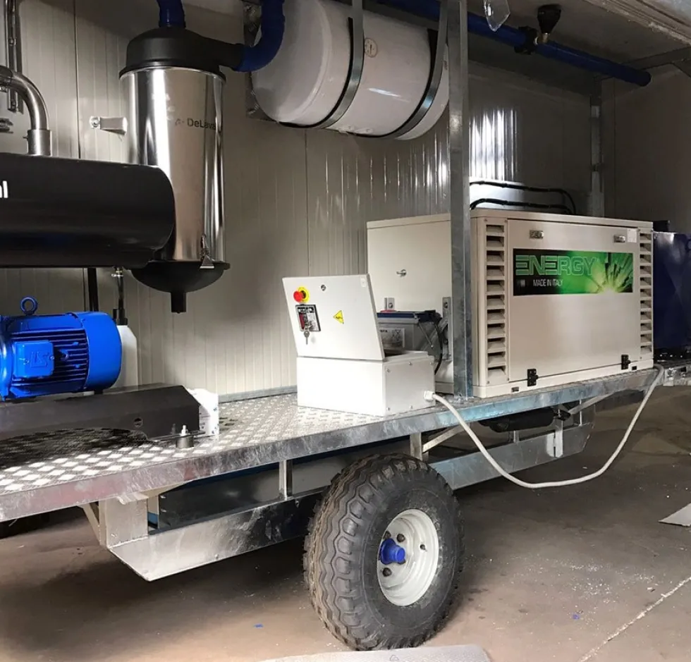 Duab-Power Elverk EY-15LWS-ST 3-fas diesel för inbyggnad