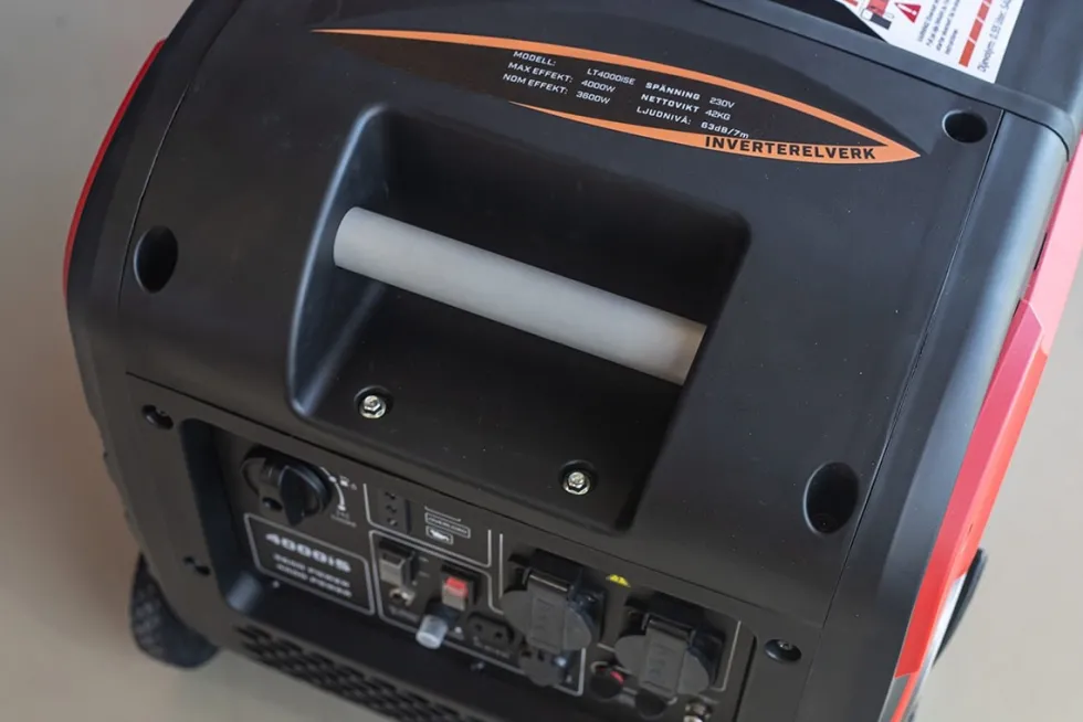 Duab-Power Elverk LT4000ISE Parallell med inverter & elstart