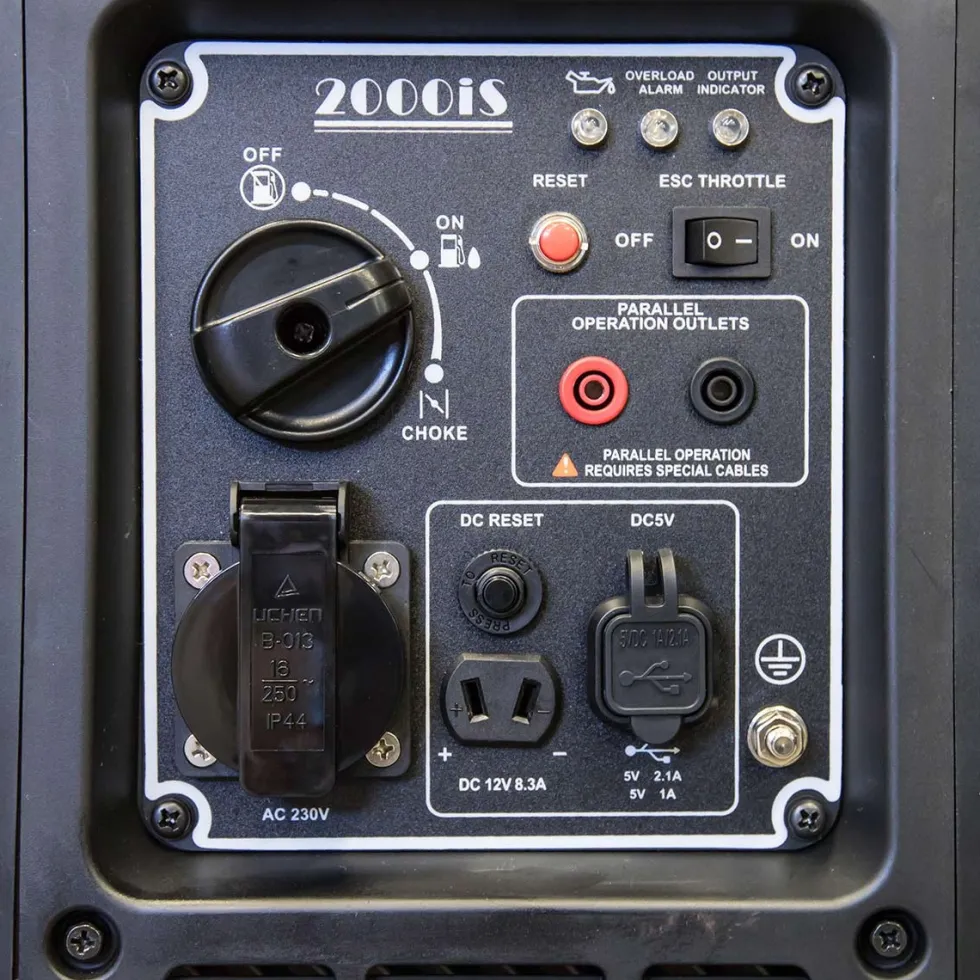 Duab-Power Elverk LT2000IS Parallell med inverter