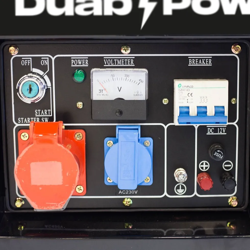 Duab-Power Elverk MDG7500CLE-3 3-fas diesel