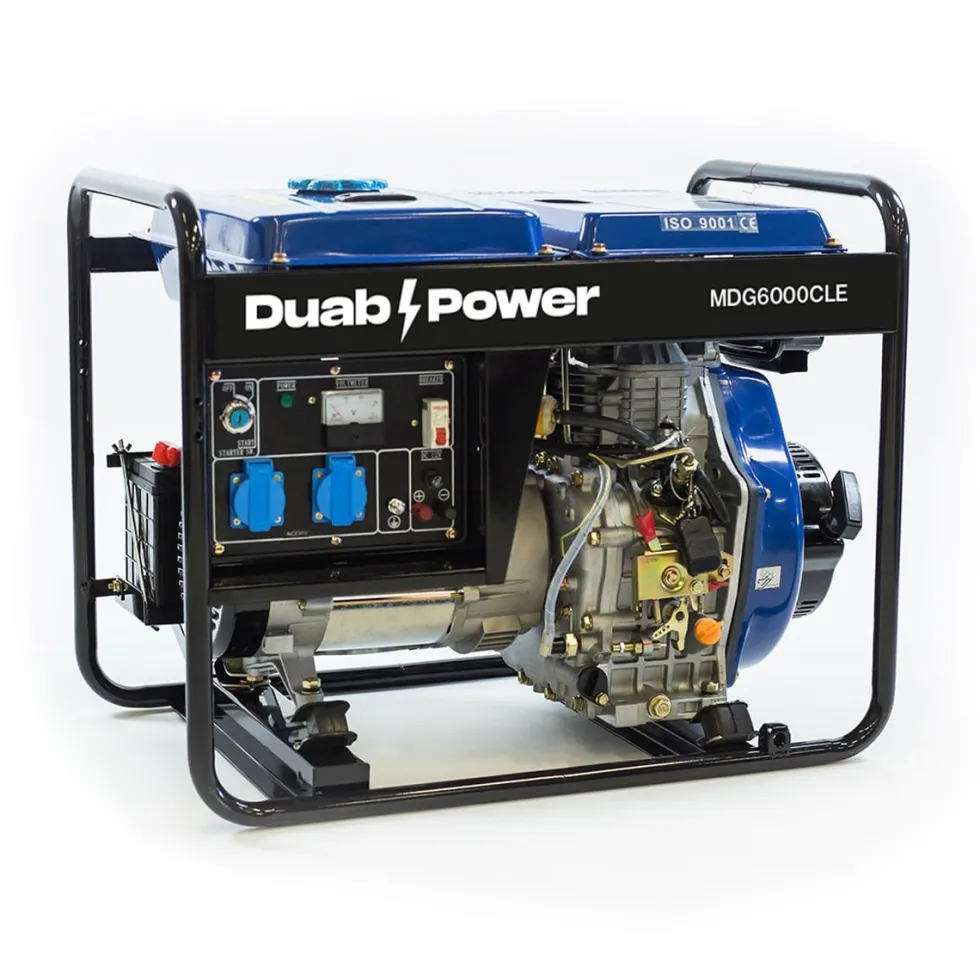 Duab-Power Elverk MDG6000CLE 1-fas diesel fjärrstart