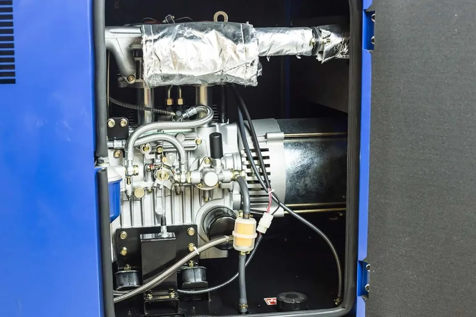 Duab-Power Elverk MDG12S-3 3-fas diesel tystgående
