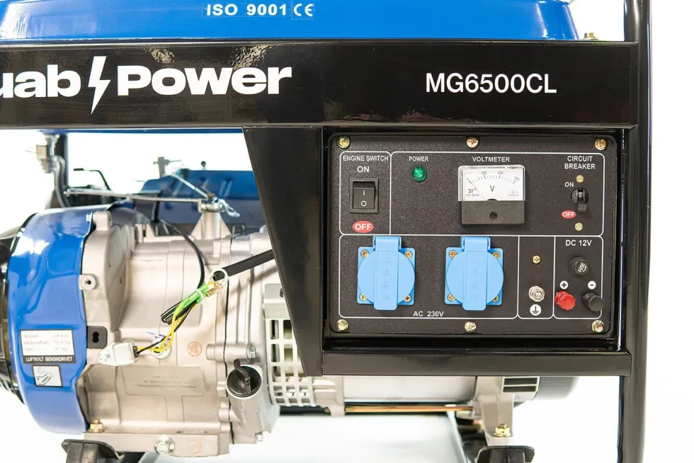 Duab-Power Elverk MG6500CL 1-fas bensin