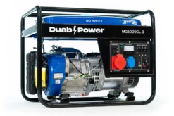 Duab-Power Elverk MG5000CL-3 1-fas/3-fas bensin