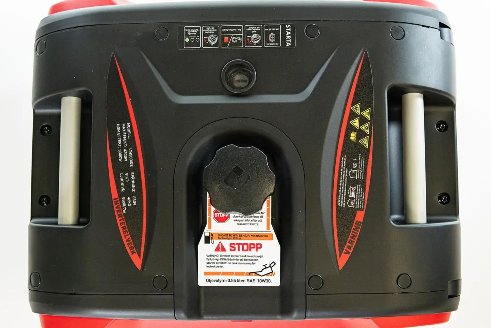 Duab-Power Inverterelverk LT4500ISE 1-fas bensin