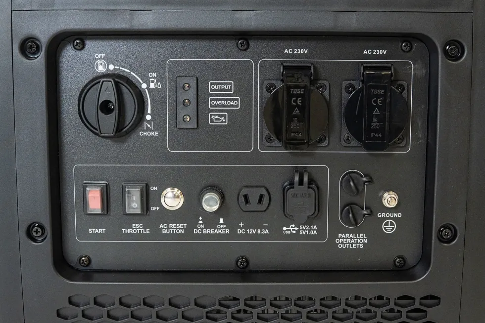 Duab-Power Inverterelverk LT4500ISE 1-fas bensin