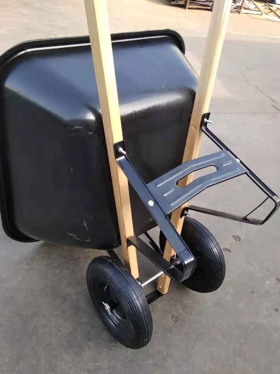 Dubbelhjulig skottkärra Robust