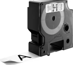Dymo Märkband Nr. 53713, Svart/Vitt, 24mmx7m