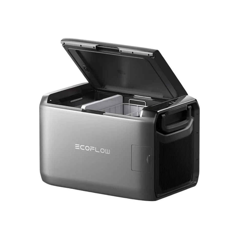EcoFlow GLACIER Classic Portabelt Kylskåp 55L Dual Zone ex. batt