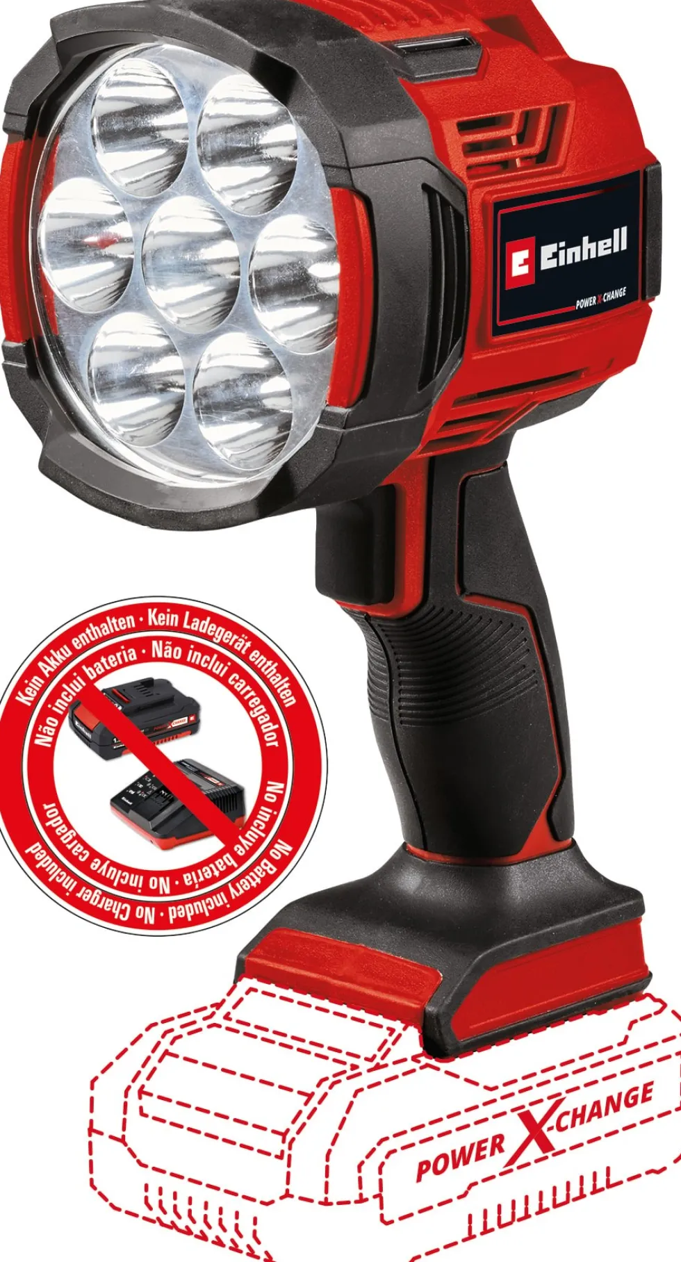 Einhell TE-CL 18/2500 Handlampa LED