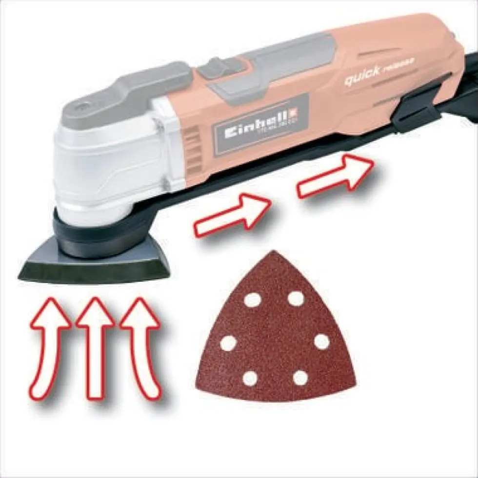 Einhell TE-MG 300 EQ med tillbehör, Multislip/fogskärare