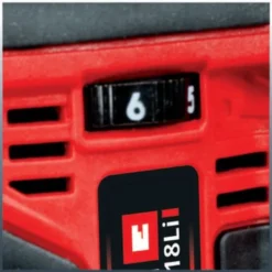 Einhell TE-RS 18 Li-Solo Excenterslip batteri