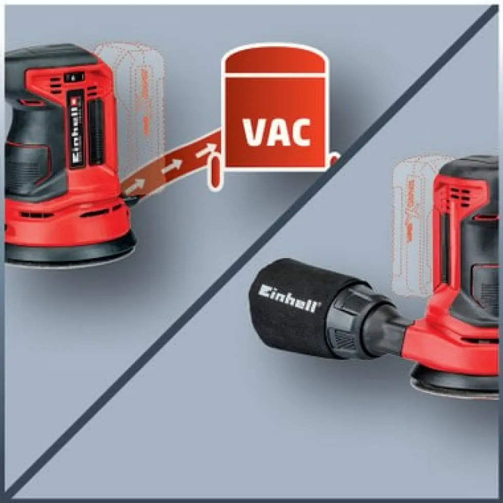 Einhell TE-RS 18 Li-Solo Excenterslip batteri