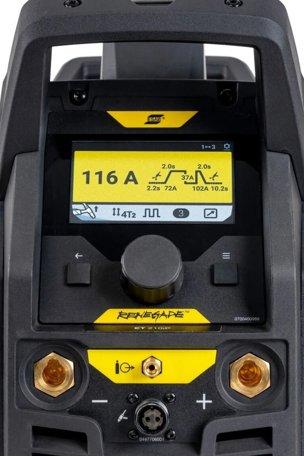 Esab Invertersvets för MMA och Live-tig Renegade ET 210iP Advanced