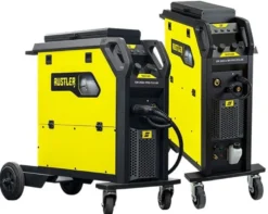Esab Migsvets Rustler EM 350 PRO Synergisk Pulse - Strömkälla + verktygslåda + brännare