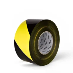 ETAB Varningsband Gul/Svart 75mmx500m