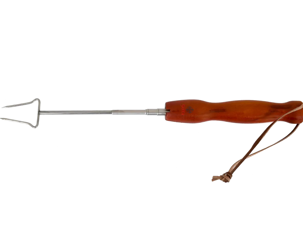 5etta Grillpinne teleskopisk Red inkl. fodral