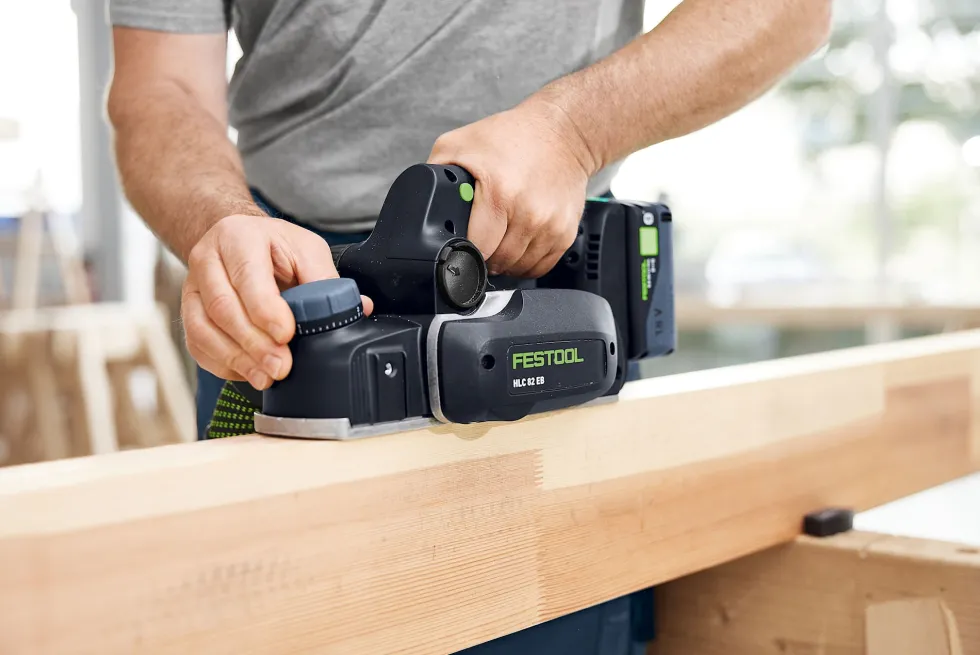 Festool Batteridriven hyvel HLC 82 EB-Basic