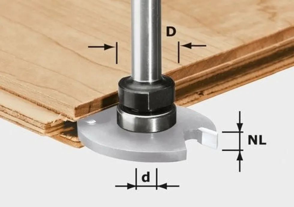 Festool Frässpindel 8mm 1,5-5 KL