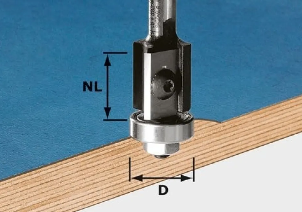 Festool Kantfräs med vändskär HW 19x20x8mm 0° WM Z2