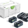Festool Laddpaket SYS 18V 2x5,0/TCL 6 DUO