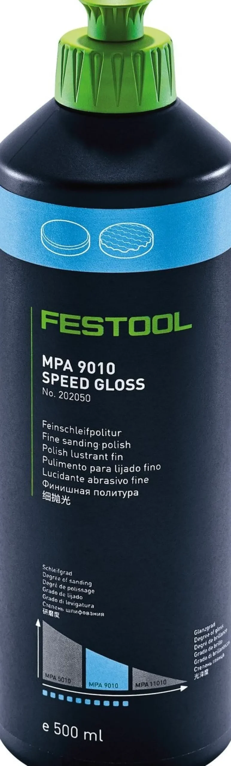 Festool Polermedel MPA 9010 Blå 500ml