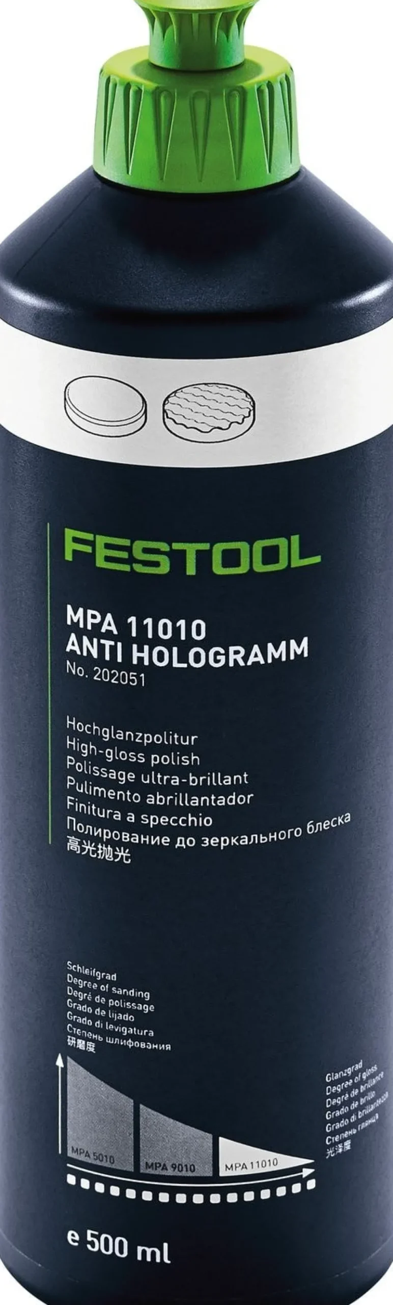 Festool Polermedel MPA 11010 Vit 500ml