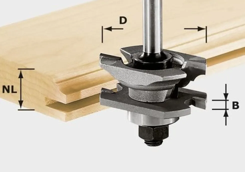 Festool Profil-notfräs HW 46x20x8mm D12-NT