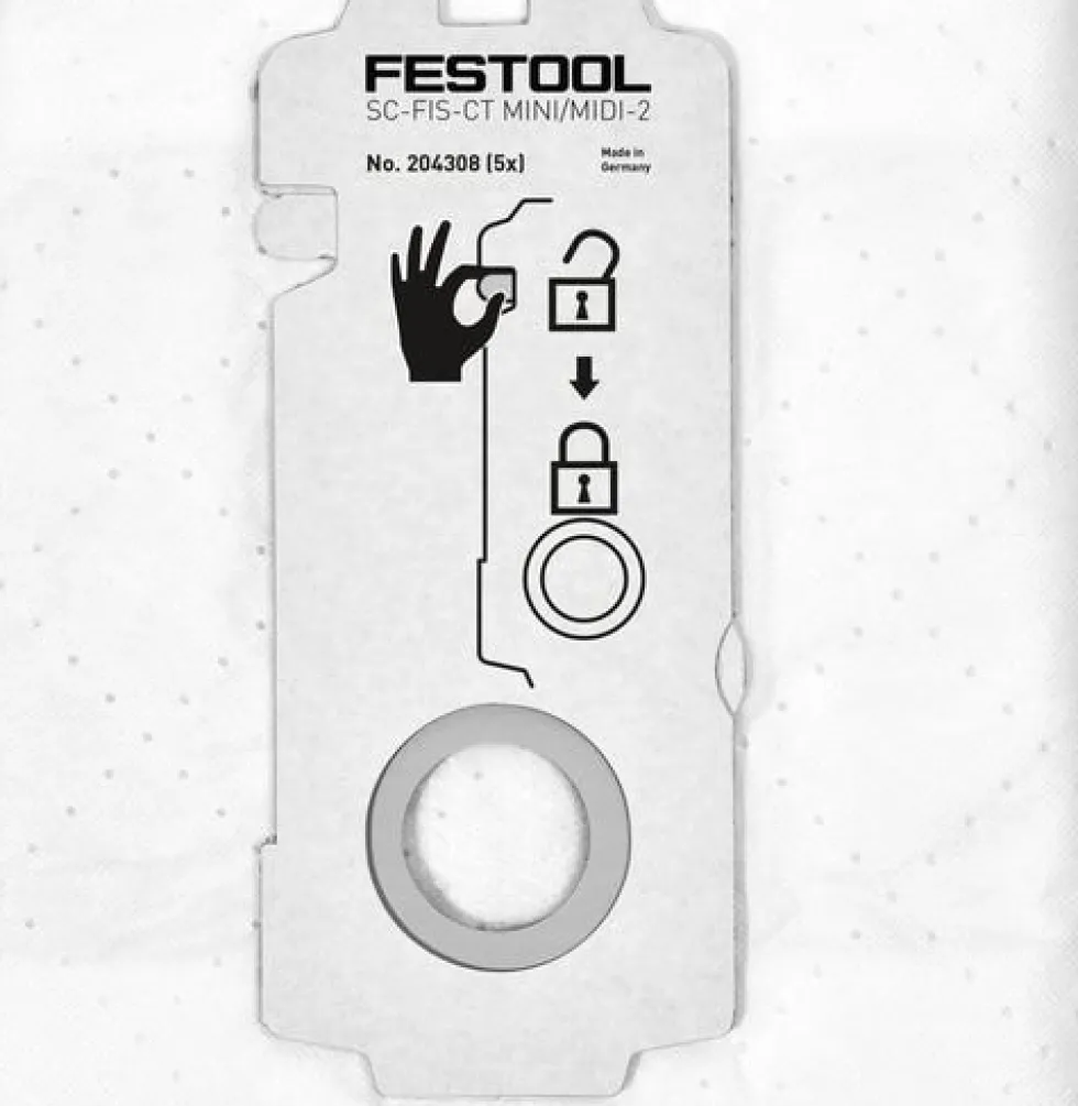 Festool SELFCLEAN filtersäck SC-FIS-CT MINI/MIDI-2/5/CT15