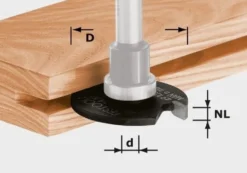 Festool Skivnotfräs HW 40x6mm